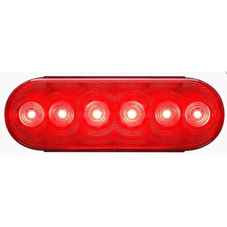 Optronics Red Recess Mount Stop/Turn/Tail Light, Weathertight Connection STL12RMB
